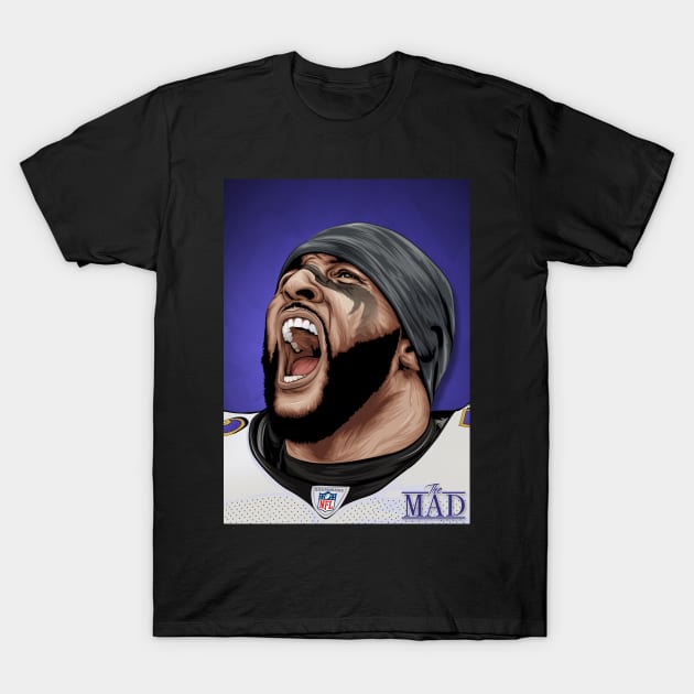 RAY LEWIS / VECTOR T-Shirt by Jey13